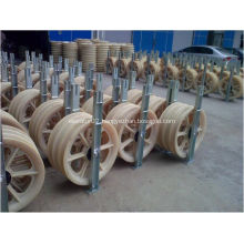 Heavy duty cable pulley